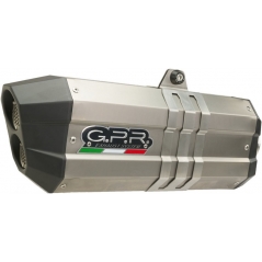 GPR Exhaust GPR Original For Benelli Trk 502 2017/20 E4 Homologated Slip-On Catalized Sonic Titanium | E4.BE.9.CAT.SOTIT | gpr_E4-BE-9-CAT-SOTIT | euronetbike-net