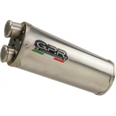 GPR Exhaust GPR Original For Bmw R 1250 R - Rs 2019/20 E4 Homologated Slip-On Exhaust Dual Inox | E4.BM.107.DUAL.IO | gpr_E4-BM-107-DUAL-IO | euronetbike-net