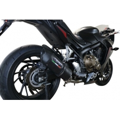 GPR Exhaust GPR Original For Honda Cbr 650 F 2017/18 E4 Homologated Full Exhaust Catalized Furore Evo4 Nero | E4.CO.H.249.1.CAT.FNE4 | gpr_E4-CO-H-249-1-CAT-FNE4 | euronetbike-net