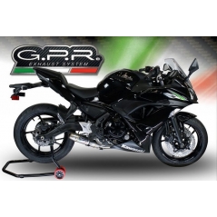 GPR Exhaust GPR Original For Kawasaki Ninja 650 2017/20 E4 Homologated Full Exhaust Catalized Deeptone Inox | E4.CO.K.161.CAT.DE | gpr_E4-CO-K-161-CAT-DE | euronetbike-net