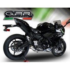 GPR Exhaust GPR Original For Kawasaki Ninja 650 2017/20 E4 Homologated Full Exhaust Catalized Deeptone Inox | E4.CO.K.161.CAT.DE | gpr_E4-CO-K-161-CAT-DE | euronetbike-net