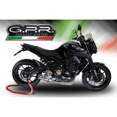 GPR Exhaust GPR Original For Yamaha Mt-09 / Fz-09 2017/20 E4 Homologated Full Exhaust Catalized M3 Inox | E4.CO.Y.195.CAT.M3.INOX | gpr_E4-CO-Y-195-CAT-M3-INOX | euronetbike-net
