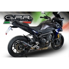 GPR Exhaust GPR Original For Yamaha Mt-09 Tracer/Fj-09 Tr 2017/20 E4 Homologated Full Exhaust Catalized Furore Evo4 Nero | E4.CO.Y.202.CAT.FNE4 | gpr_E4-CO-Y-202-CAT-FNE4 | euronetbike-net