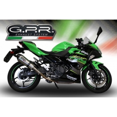 GPR Exhaust GPR Original For Kawasaki Ninja 400 2018/20 E4 Homol.Slip-On Exhaust Gp Evo4 Titanium | E4.K.174.GPAN.TO | gpr_E4-K-174-GPAN-TO | euronetbike-net