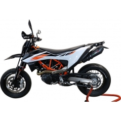 GPR Exhaust GPR Original For Ktm Smc 690 R 2019/20 E4 Homologated Slip-On Exhaust Catalized Gp Evo4 Black Titanium | E4.KT.202.GPAN.BLT | gpr_E4-KT-202-GPAN-BLT | euronetbike-net