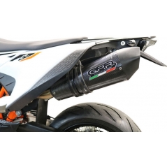 GPR Exhaust GPR Original For Ktm Enduro 690 R 2019/20 E4 Homologated Slip-On Exhaust Catalized Gp Evo4 Poppy | E4.KT.204.GPAN.PO | gpr_E4-KT-204-GPAN-PO | euronetbike-net