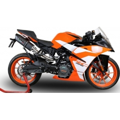 GPR Exhaust GPR Original For Ktm Rc 125 2017/20 E4 Homologated Slip-On Catalized Furore Evo4 Nero | E4.KT.80.CAT.FNE4 | gpr_E4-KT-80-CAT-FNE4 | euronetbike-net