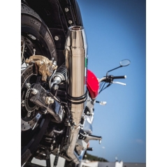GPR Exhaust GPR Original For Royal E. Continental 650 2019/20 E4 Homologated Slip-On Exhaust Catalized Deeptone Inox | E4.ROY.7.CAT.DE | gpr_E4-ROY-7-CAT-DE | euronetbike-net