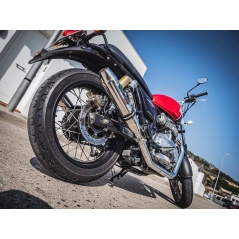 GPR Exhaust GPR Original For Royal E. Continental 650 2019/20 E4 Homologated Slip-On Exhaust Catalized Deeptone Inox | E4.ROY.7.CAT.DE | gpr_E4-ROY-7-CAT-DE | euronetbike-net