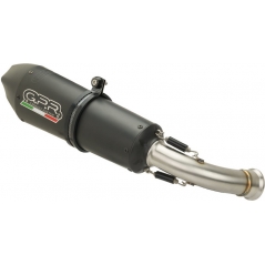 GPR Exhaust GPR Original For Suzuki V-Strom Dl 650 2017/20 E4 Homologated Full Catalized Gp Evo4 Black Titanium | E4.S.200.CAT.GPAN.BLT | gpr_E4-S-200-CAT-GPAN-BLT | euronetbike-net