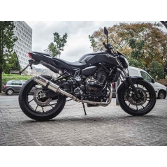 GPR Exhaust GPR Original For Yamaha Mt-07 2017/20 E4 Homologated Full Exhaust Catalized M3 Inox | E4.Y.190.CAT.M3.INOX | gpr_E4-Y-190-CAT-M3-INOX | euronetbike-net