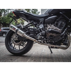 GPR Exhaust GPR Original For Yamaha Mt-07 2017/20 E4 Homologated Full Exhaust Catalized M3 Inox | E4.Y.190.CAT.M3.INOX | gpr_E4-Y-190-CAT-M3-INOX | euronetbike-net