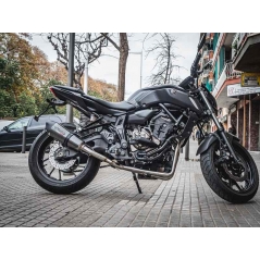 GPR Exhaust GPR Original For Yamaha Xsr 700 2016/20 E4 Homologated Full Exhaust Catalized Gp Evo4 Poppy | E4.Y.191.CAT.GPAN.PO | gpr_E4-Y-191-CAT-GPAN-PO | euronetbike-net