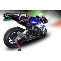 GPR Exhaust GPR Original For Yamaha Yzf R1/R1-M 2017/20 E4 Homologated Slip-On Exhaust M3 Inox | E4.Y.200.M3.INOX | gpr_E4-Y-200-M3-INOX | euronetbike-net