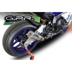 GPR Exhaust GPR Original For Yamaha Yzf R1/R1-M 2017/20 E4 Homologated Slip-On Exhaust M3 Inox | E4.Y.200.M3.INOX | gpr_E4-Y-200-M3-INOX | euronetbike-net