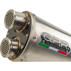 GPR Exhaust GPR Original For Bmw R 1250 R - Rs 2021/22 E5 Homologated Slip-On Exhaust Dual Inox | E5.BM.107.DUAL.IO | gpr_E5-BM-107-DUAL-IO | euronetbike-net