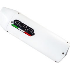 GPR Exhaust GPR Original For Honda Vfr 800 X 2015/16 E3 Homologated Slip-On Exhaust Albus Ceramic | H.241.1.ALB | gpr_H-241-1-ALB | euronetbike-net