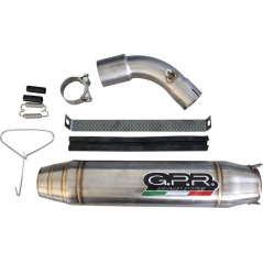 GPR Exhaust GPR Original For Ktm Adventure 390 2020 E4 Homologated Slip-On Exhaust Deeptone Inox | KT.99.DE | gpr_KT-99-DE | euronetbike-net