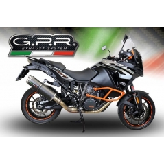 GPR Exhaust GPR Original For Ktm Lc 8 1290 Super Adv 2015/16 E3 Homologated Slip-On Exhaust Dual Poppy | KTM.55.1.DUAL.PO | gpr_KTM-55-1-DUAL-PO | euronetbike-net