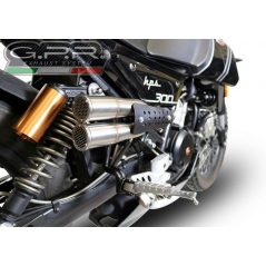 GPR Exhaust GPR Original For F.B. Mondial Hps 300 2018/20 E4 Homologated Slip-On Exhaust F205 | MD.4.DUP | gpr_MD-4-DUP | euronetbike-net