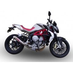 GPR Exhaust GPR Original For Mv Agusta Brutale 800 2012/16-Rr E3 Homologated Slip-On Exhaust Catalized Powercone Evo | MV.6.CAT.PCEV | gpr_MV-6-CAT-PCEV | euronetbike-net