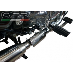 GPR Exhaust GPR Original For Royal E. Classic / Bullet Efi 500 2009/16 Homologated Slip-On Exhaust Catalized Satinox | ROY.2.SAT | gpr_ROY-2-SAT | euronetbike-net