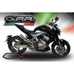 GPR Exhaust GPR Original For Zontes Zx 310 R - X 2018/20 E4 Homologated Slip-On Exhaust F205 | Z.3.F205 | gpr_Z-3-F205 | euronetbike-net