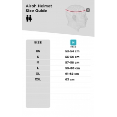 Airoh Airoh H.20 COLOR, BLACK MATT, Size S | H211_S | airoh_H211_S | euronetbike-net