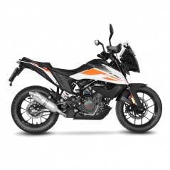 Leovince LEOVINCE SBK LV ONE EVO KTM 390 ADVENTURE INOX ECE-APPROVED STAINLESS STEEL SLIP-ON | 14346E | leo_14346E | euronetbike-net
