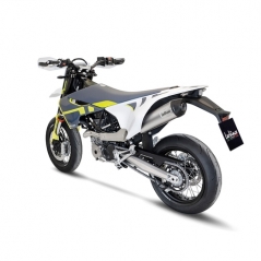 Leovince LEOVINCE SBK LV ONE EVO HUSQVARNA 701 SUPERMOTO/ENDURO/ENDURO LR INOX with catalyst ECE/EU-APPROVED STAINLESS STEEL SLIP-ON | 14367EK | leo_14367EK | euronetbike-net