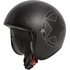 Premier Premier Open Face Helmet LE PETIT CLASSIC EVO STAR CARB BM | APJETPEECARSNC00XL | pre_APJETPEECARSNC00XL | euronetbike-net