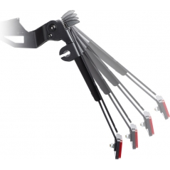 Protech PROTECH license plate holder , Black | 5820002 | prt_5820002 | euronetbike-net
