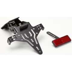 Protech PROTECH license plate holder kit including reflector and plate light , Black | 5820501 | prt_5820501 | euronetbike-net