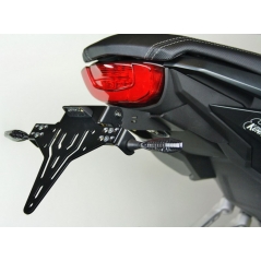 Protech PROTECH license plate holder kit including reflector and plate light , Black | 5820510 | prt_5820510 | euronetbike-net
