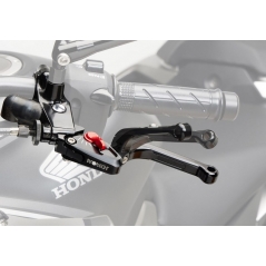 Protech PROTECH clutch lever Race distance and length adjustable I foldable, Black/Red | 65806026 | prt_65806026 | euronetbike-net