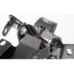 Protech PROTECH license plate holder kit including reflector and plate light , Black | 7210001 | prt_7210001 | euronetbike-net