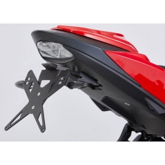 Protech PROTECH license plate holder kit including reflector and plate light , Black | 7210054 | prt_7210054 | euronetbike-net