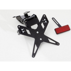 Protech PROTECH license plate holder kit including reflector and plate light , Black | 7210083 | prt_7210083 | euronetbike-net