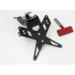Protech PROTECH license plate holder kit including reflector and plate light , Black | 7210088 | prt_7210088 | euronetbike-net