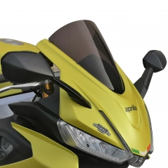 Secdem screens Secdem Standard Screen APRILIA RS 660 Smoky Grey, Thickness 3 mm, Height 31,5 cm | BA045STFG | sec_BA045STFG | euronetbike-net
