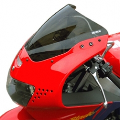 Secdem screens Secdem Screen double courbure HONDA 900 CBR R 98/99, Fluo-red | BH089DCRFL | sec_BH089DCRFL | euronetbike-net
