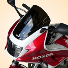 Secdem screens Secdem Screen double courbure HONDA 1300 CB S FAIRING 03/12, Fluo-green | BH120DCVFL | sec_BH120DCVFL | euronetbike-net