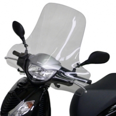 Secdem screens Secdem Wind shields HONDA 125 SH 05/08, Light-brown | BH122PBFC | sec_BH122PBFC | euronetbike-net