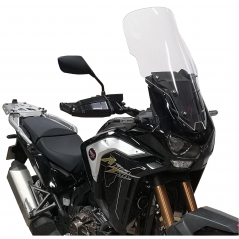 Secdem screens Secdem Super Screen (Width: 39cm) H: + 8cm HONDA 1100 AFRICA TWIN CRF 1100 L Adventure Sports Opaque Black, Thickness 4 mm, Height 58 cm | BH194SPNO | sec_BH194SPNO | euronetbike-net