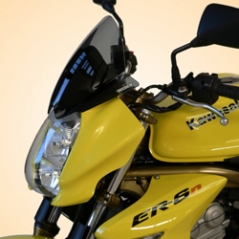 Secdem screens Secdem Saute vent KAWASAKI ER6 N 06/08, yellow | BK082SVJA | sec_BK082SVJA | euronetbike-net