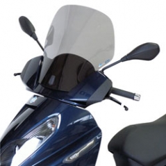 Secdem screens Secdem Screen haute protection PIAGGIO PIAGGIO 125/250 X7 haute protection 08/09, Smoky-black | BP009HPFN | sec_BP009HPFN | euronetbike-net