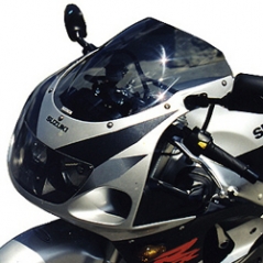 Secdem screens Secdem Screen double courbure SUZUKI 600 GSX R SRAD 96/97, Fluo-blue | BS058DCBFL | sec_BS058DCBFL | euronetbike-net