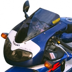 Secdem screens Secdem Screen double courbure SUZUKI 1000 TL R 98/02, Fluo-red | BS066DCRFL | sec_BS066DCRFL | euronetbike-net