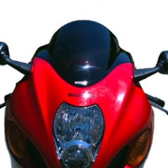 Secdem screens Secdem Screen double courbure SUZUKI 1300 HAYABUSA 99/07, Fluo-green | BS074DCVFL | sec_BS074DCVFL | euronetbike-net