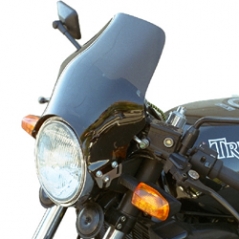 Secdem screens Secdem Wind shields TRIUMPH 750/900 TRIDENT Speedy, Fluo-blue | BT024PBBFL | sec_BT024PBBFL | euronetbike-net